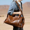 Fontana- Cowhide Leather Duffle Bag