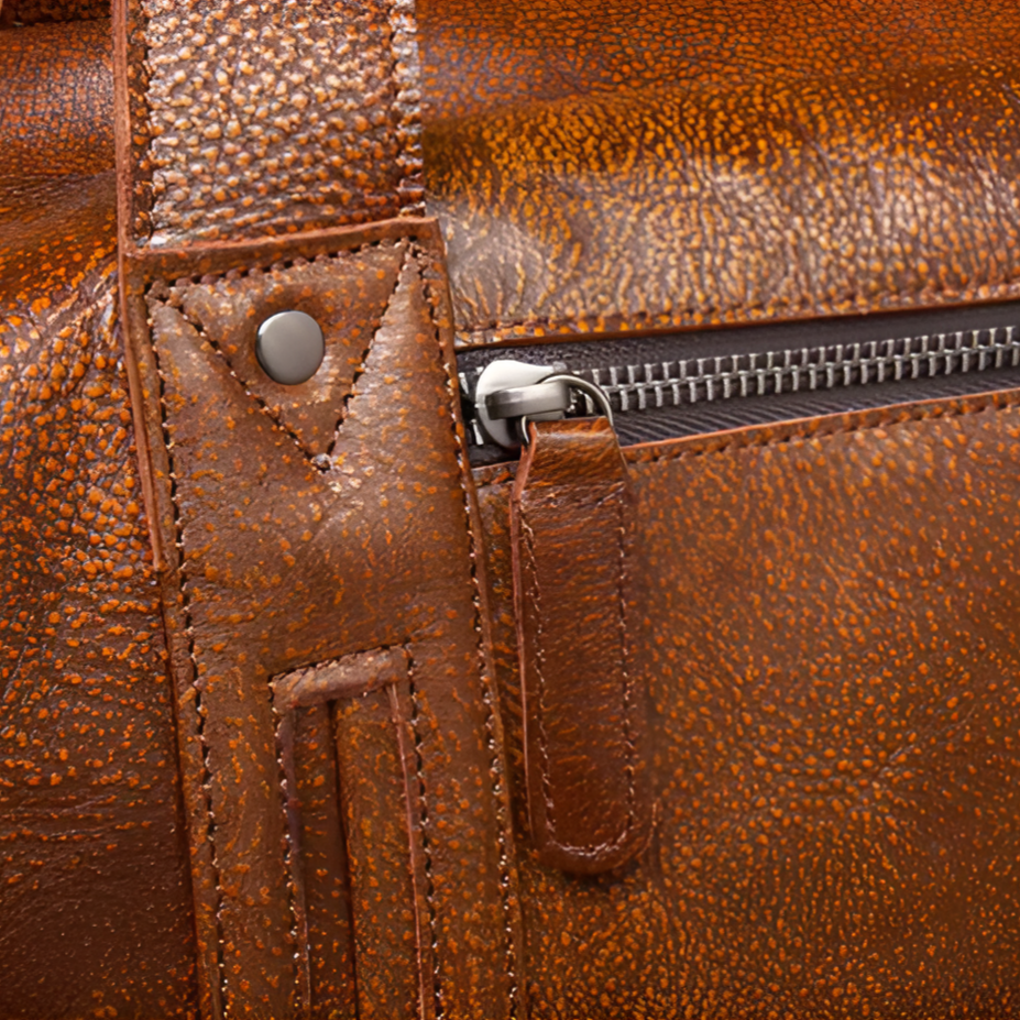 Fontana- Cowhide Leather Duffle Bag